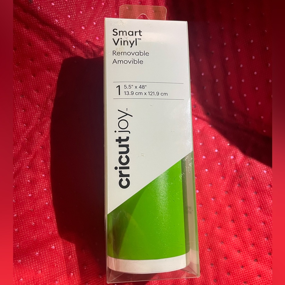 CricutJoy Smart Vinyl Removable, bright green, matte